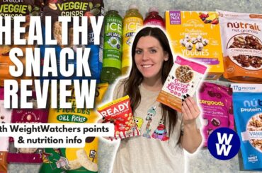 Healthy Snack Review | Trying New Healthy Low Point Foods | WeightWatchers Points, Calories & Macros