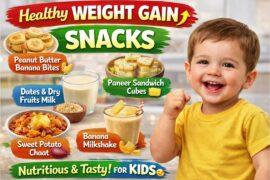The BEST Healthy Snacks for Kids to Gain Weight Easily