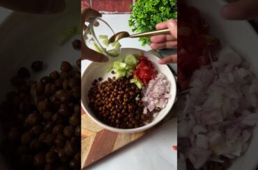 Kala chana salad #food #vegetarianrecipes