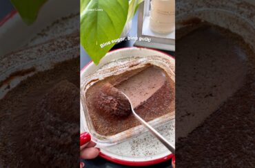 5-Minute High Protein Chocolate Mousse for Weight loss | No Cook Instant Dessert #mousse #shorts