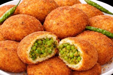 10 mins new quick matar kachori | healthy breakfast ideas | tiffin recipes | easy breakfast recipes