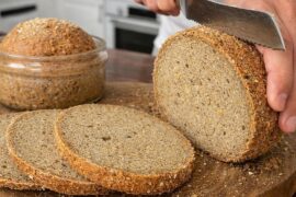 ONLY lentils! NO flour! NO sugar! NO yeast! The best healthy bread recipe