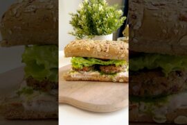 Healthy Rajmah Kebab Sandwich  banane ki recipe | Protein Rich Veg Sub #recipe #shorts
