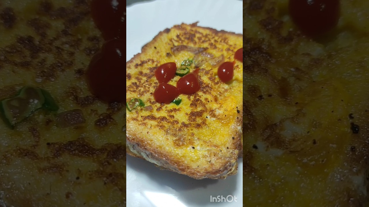 Healthy Breakfast Bread Omelet #shorts #egg Healthy Breakfast Bread Omelet #shorts #egg