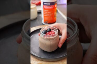 Kids special | breakfast recipes | healthy Pudding | Gritzo Supermilk #recipe #pudding