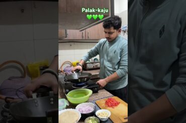 Delicious palak kaju recipe |creamy and healthy dinner idea| #easyrecipe #maincourse #tasty