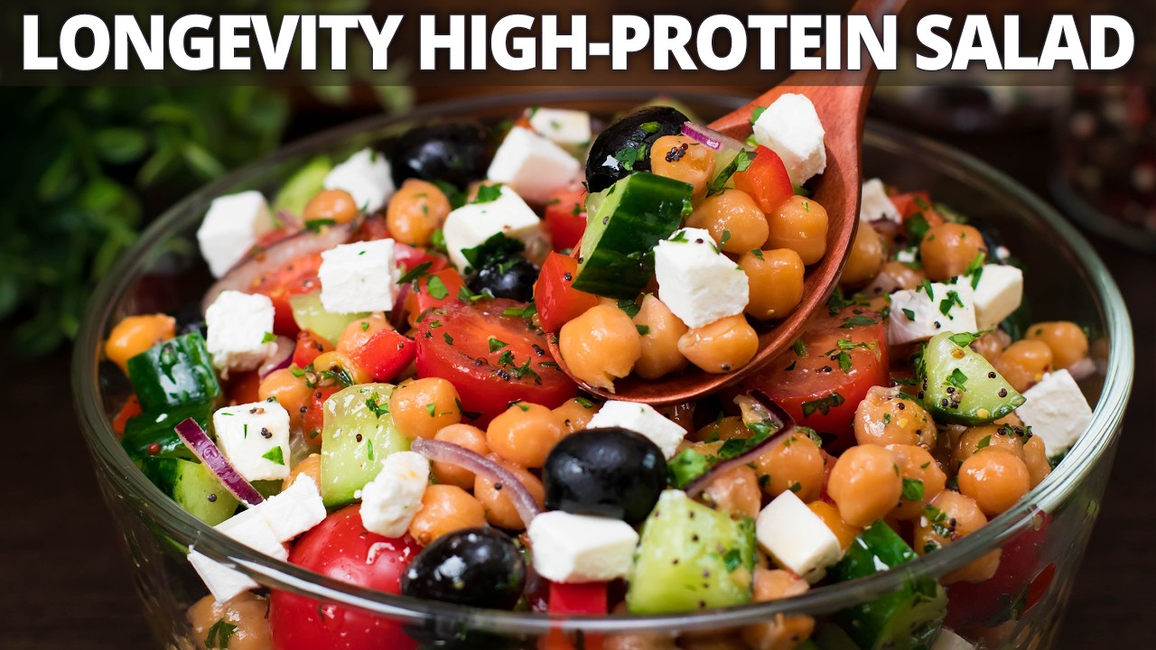 If you are over 50, this recipe is for you! Chickpea salad that burns belly fat! Healthy recipe! If you are over 50, this recipe is for you! Chickpea salad that burns belly fat! Healthy recipe!