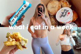 what i eat in a week | lazy, healthy, fast *high protein* meals (skinny girl hacks!)