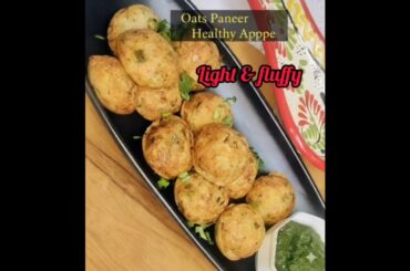 Stop Buying Mixes! Make this Suji Premix & Healthy Oats Paneer Appe at Home#shortsfeed#shorts#viral