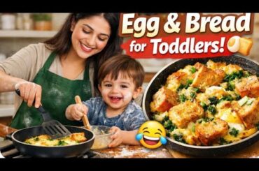 Egg recipe for toddlers|Healthy egg snacks recipe|bread snacks for toddlers|Healthy breakfast ideas