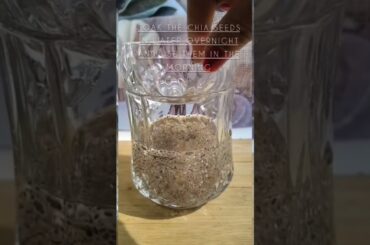 chia seeds Benefits with recipe | #shortsfeed | shorts #recipe #food