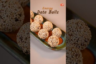Energy Date Balls | Healthy Snack Ideas #shorts