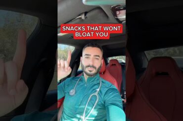 Doctors Snacks That Wont Bloat You #healthyfood #healthy #bloating #bloatingrelief