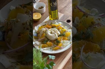 Easy Fennel & Orange Salad | Fresh, Light & Healthy  #recipe #delicious