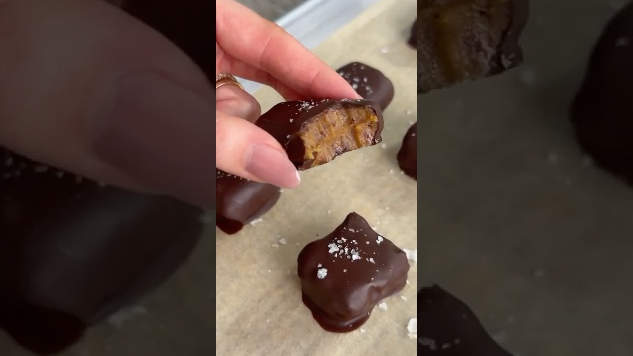 4-Ingredient Healthy Date Caramels 4-Ingredient Healthy Date Caramels