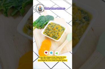 Healthy Baby Dinner Recipe | Iron-Rich Lentil Soup for Better Sleep )@LittleBitesKitchen-r8m..