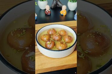 Bread Gulab Jamun Recipe #shorts #dessert #gulabjamun #recipe #trending
