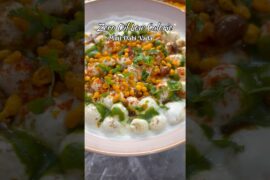 Zero oil low calorie Mini Dahi Vada #shorts #youtubeshorts #viral #healthy #dahivada #trending #food