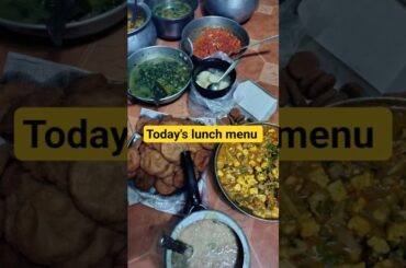 Healthy lunch #food #cooking #viral #villagerlifestyle #healthy #homemade #bhoji #lunchthali #yt