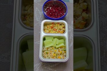 Healthy lunch box #lunchbox #shorts #lunchboxideas #healthyfood #lunchboxrecipes #southindianlunch
