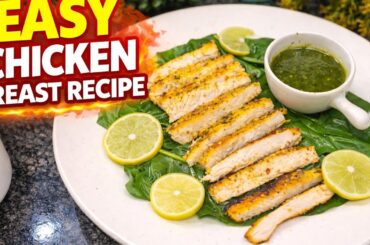 Soft Juicy & Healthy Chicken Breast Recipe | High Protein Gym Meal | Easy low fat cooking for GYM |