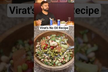 Virat Kohli's Super Healthy Sprouts Salad #kohli #sprout #shorts #nooil