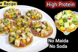 10 Minutes High Protein Pizza Bites | Tiffin Recipes | Healthy Kids Lunchbox Ideas | Breakfast
