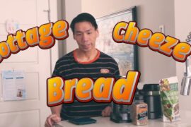 High-Protein Cottage Cheese Bread Bun | Easy Healthy Sandwich Recipe // Fat to Fit Ep 2