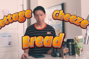 High-Protein Cottage Cheese Bread Bun | Easy Healthy Sandwich Recipe // Fat to Fit Ep 2