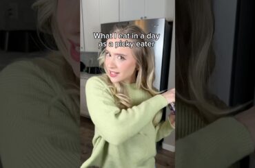 What I eat in a day as a picky eater