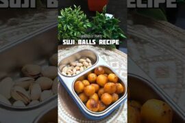 Healthy & Tasty Suji Balls recipe #shorts #sujiballs #healthyfood