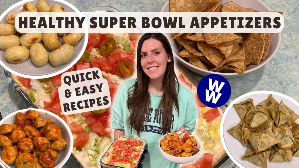 Healthy Super Bowl Snack Recipes + WeightWatchers Points/Calories | Easy Game Day Appetizer Recipes