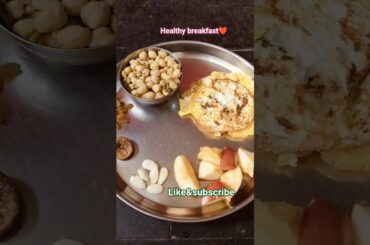 How should a healthy breakfast ideas#food #cooking #healthybreakfast