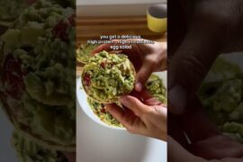 5-Minute High Protein Egg Salad #shorts #healthy #easyrecipe