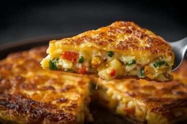 I Stopped Eating Bread! Healthy Breakfast Ideas: Crispy Potato Breakfast Pizza