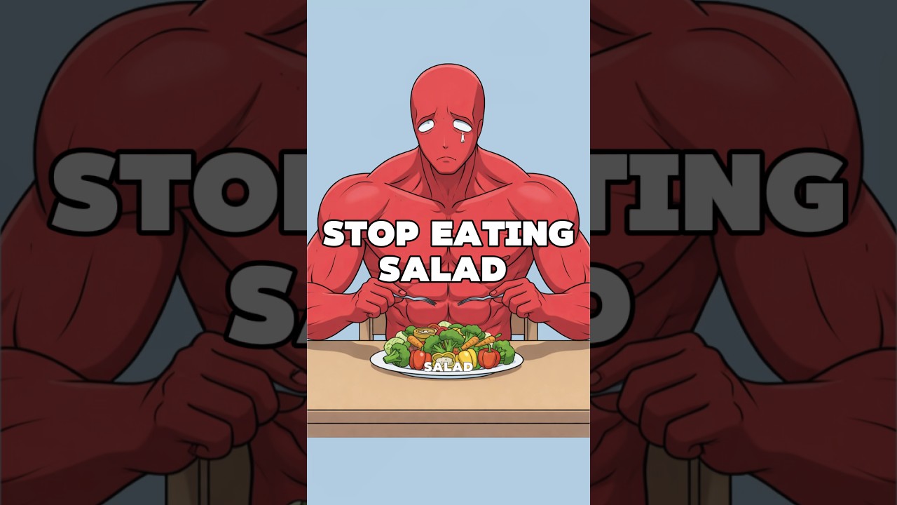 Stop Eating Salad for Fat Loss | Calories Matter More Than “Healthy” Food Stop Eating Salad for Fat Loss | Calories Matter More Than “Healthy” Food