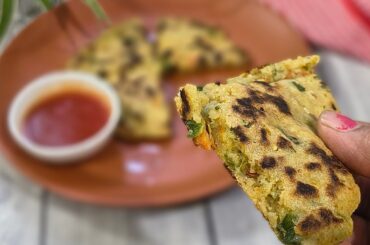 No Flour No Maida Easy & Healthy Veg Breakfast ideas for Kids lunch box recipe || breakfast recipes