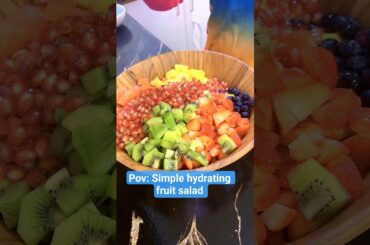 The exact fruit combination nutritionists recommend #nutrition #mealprep