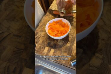Low Effort Salad for hormone & gut health!! #hormonehealth #rawcarrotsalad #raypeat #skincare
