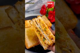Trending Sandwich on YouTube!Creamy Chicken Mayo Sandwich #shorts #shortsvideo #viralvideo #trending
