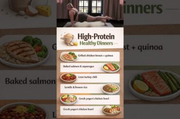 High Protein Healthy Dinner Recipes #bodysignals #health #food  #shorts #skincare #weightloss