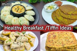 Easy And Healthy Breakfast Ideas | Lunch Box | Tiffin Recipes | Kids Lunchbox Ideas | Nashta