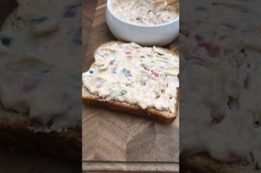 High Protein Veg Mayo Sandwich | Paneer Yogurt Creamy Recipe #easycooking #food #vegetarianrecipies