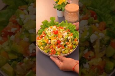 Healthy Salad #recipe #cooking #salad #trendingshorts #greekisland #youtubeshorts #shortvideo #viral