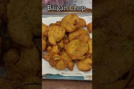 Baigan Pakora Tea time Snacks Recipe #shorts