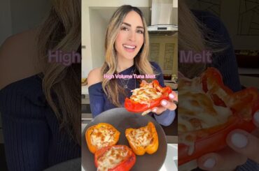 Love a comforting tuna melt but want a low-cal, high-protein twist?  #tunamelt #healthyswaps #food