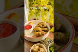 High Protein Nutrela Matar Soya Rolls | Healthy Recipe for Kids, Gym  Weight Loss | 5 Minute Recipe