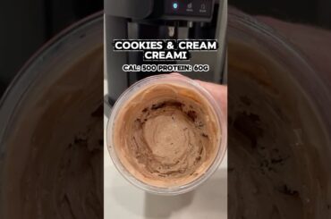 Cookies & Cream Protein Ice Cream with Ninja Creami!