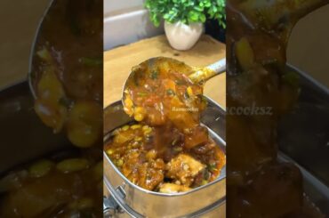 Lunch Recipe: Rice n Chicken kulambu n fry | fruit #shortsfeed #lunchideas #lunchbox