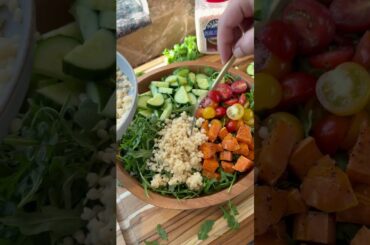 Winter Citrus Pearl Couscous Power Salad #couscoussalad #salad #healthydinner